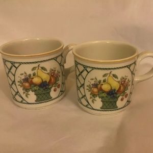 Villeroy and Boch Basket pattern tea cup